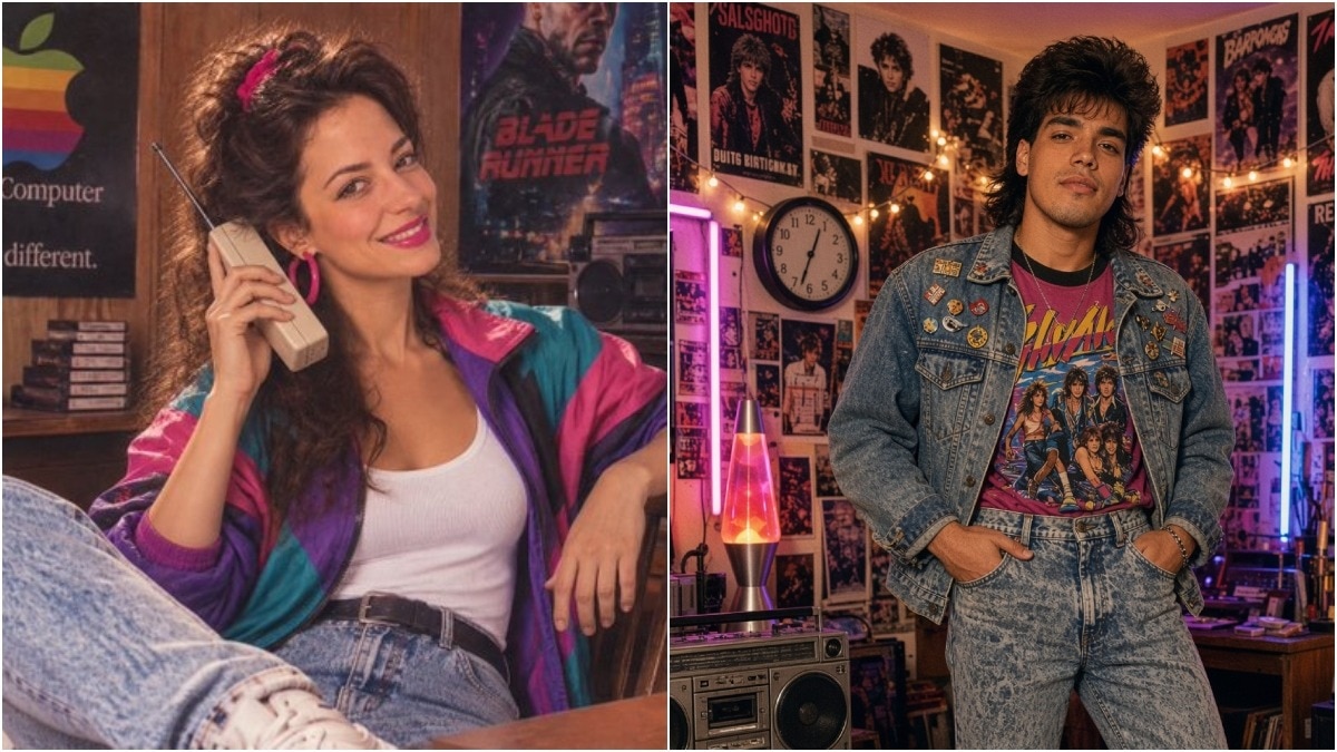 The viral 80s AI photo trend is giving Internet a serious retro makeover