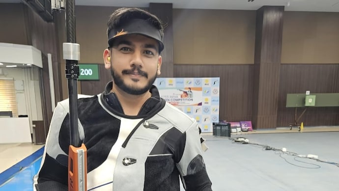 Aishwary Pratap Singh failed to win a medal in the 50m rifle 3-position final. Courtesy: Instagram Aishwary Pratap Singh