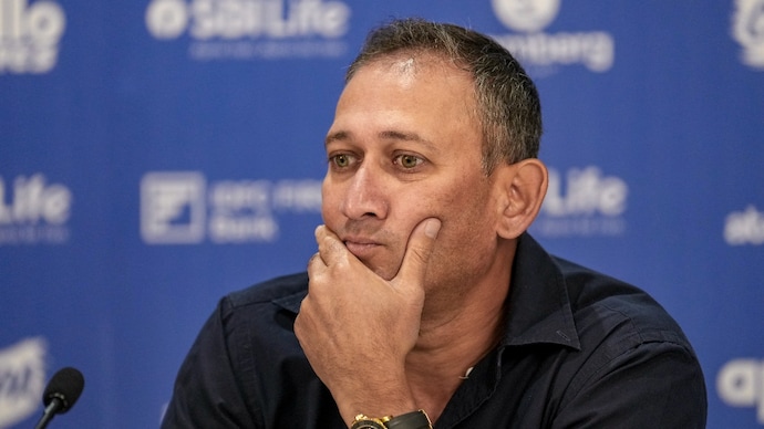 Ajit Agarkar wasn't a part of Thursday's meeting. Courtesy: PTI Ajit Agarkar
