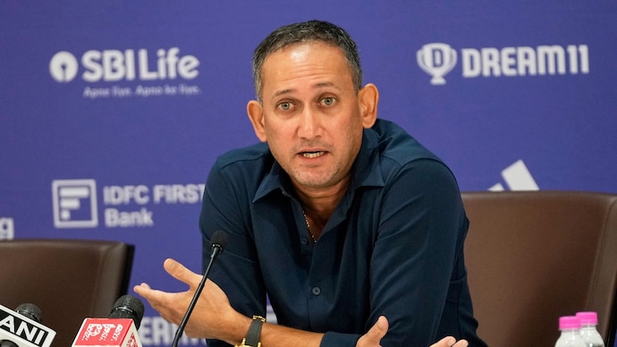 Ajit Agarkar informs BCCI of decision to step down as chief selector(AP Photo) Ajit Agarkar