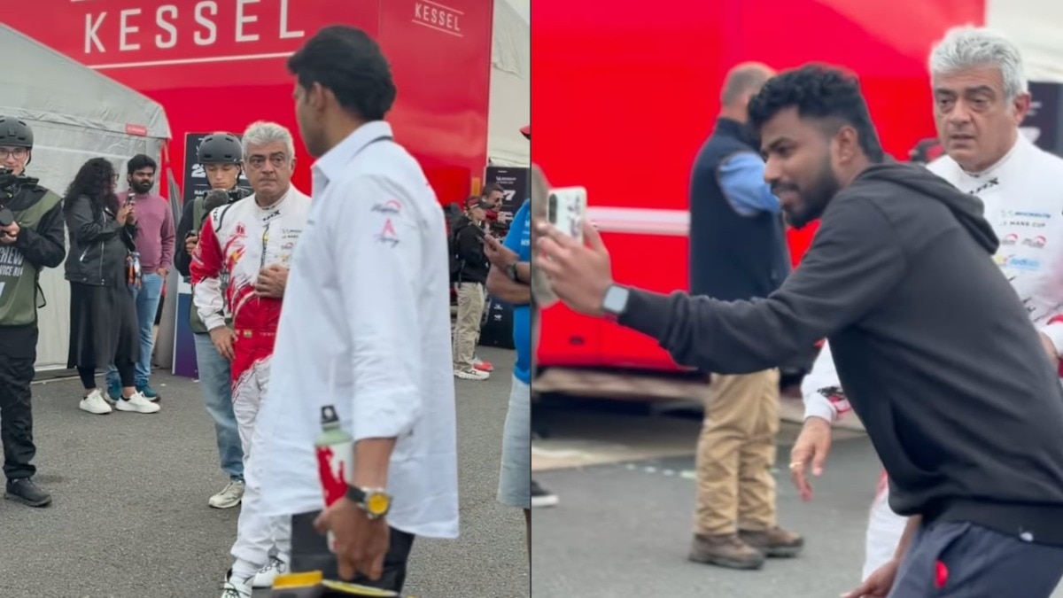 Ajith Kumar loses cool at fan seeking selfie, viral video sparks outrage