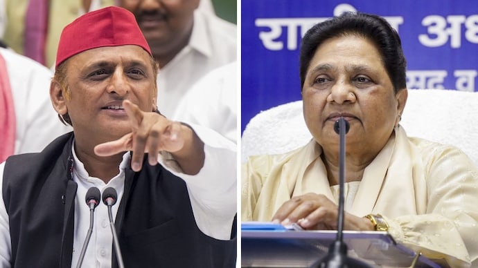 Samajwadi Party to eye for Bahujan Samaj Party's Dalit votes (Photo: PTI) akhilesh yadav mayawati