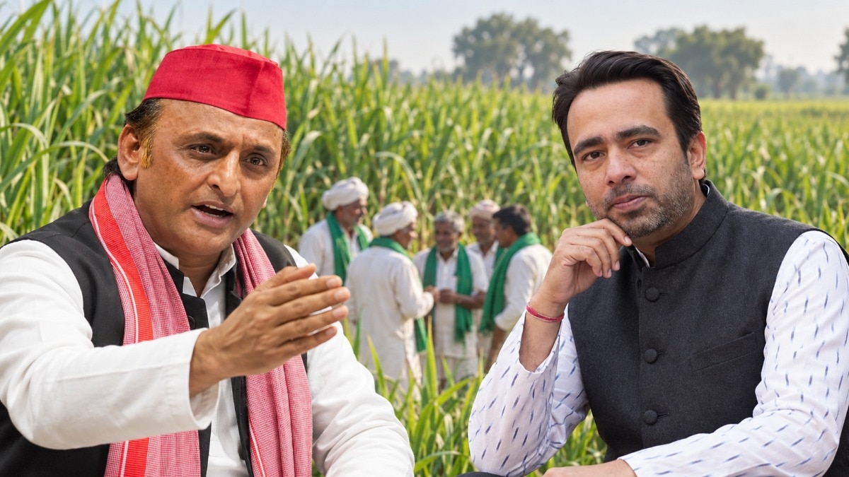 Akhilesh Yadav is seeking to expand the SP's footprint in western UP. Jayant Chaudhary's RLD wants a larger share of seats within the NDA. (Image: PTI/ File/ AI-edit) Akhilesh Yadav is seeking to expand the SP's footprint in western UP. Jayant Chaudhary's RLD wants a larger share of seats within the NDA. (Image: PTI/ File/ AI-edit)