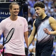 Alexander Zverev, Ben Shelton Alexander Zverev, Ben Shelton