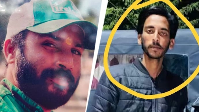 Tour guide Manish (L) was stabbed by Azam (R) after a dispute over the movement of vehicles near the Amer Fort in Jaipur. Amer Fort stabbing