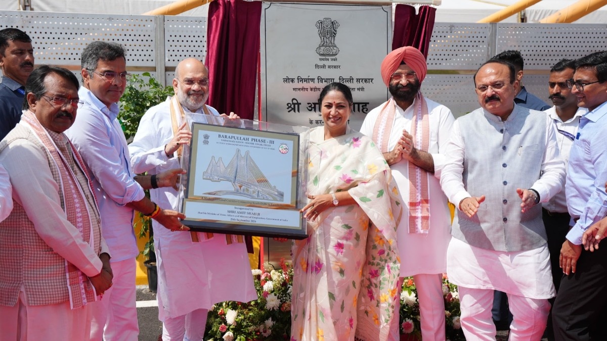 Amit Shah launches Delhi road projects worth Rs 1,941 crore, Barapullah Phase 3 opens