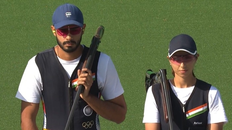 Naruka and Parinaaz secure mixed skeet bronze at Aichi in Asian Games 2026