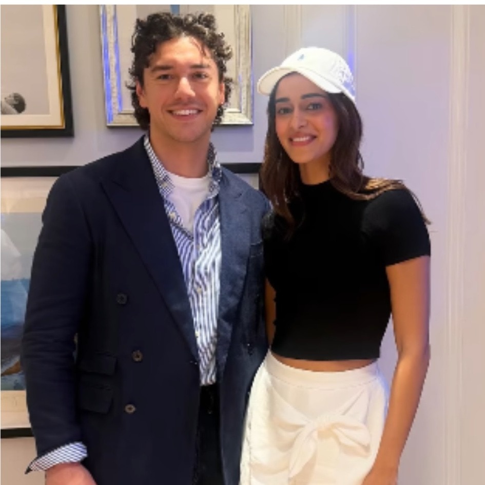 Ananya Panday brings Bollywood flair to meeting with Off Campus's Belmont Cameli