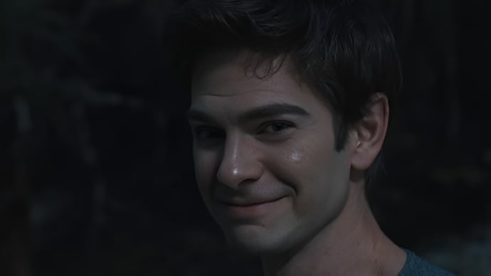 Andrew Garfield in Artificial trailer. (Credit: YouTube/Screengrab from the trailer) Andrew Garfield in Artificial trailer.