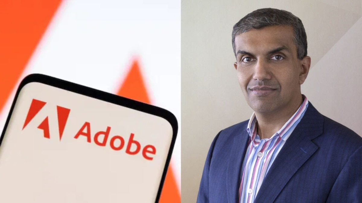 Anil Chakravarthy will take over as Adobe CEO on December 1. (Photos: Reuters/Adobe)