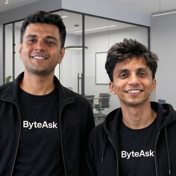 Anirudha Kulkarni and Pratyush Saini previously co-founded LawSutra AI, now have launched ByteAsk