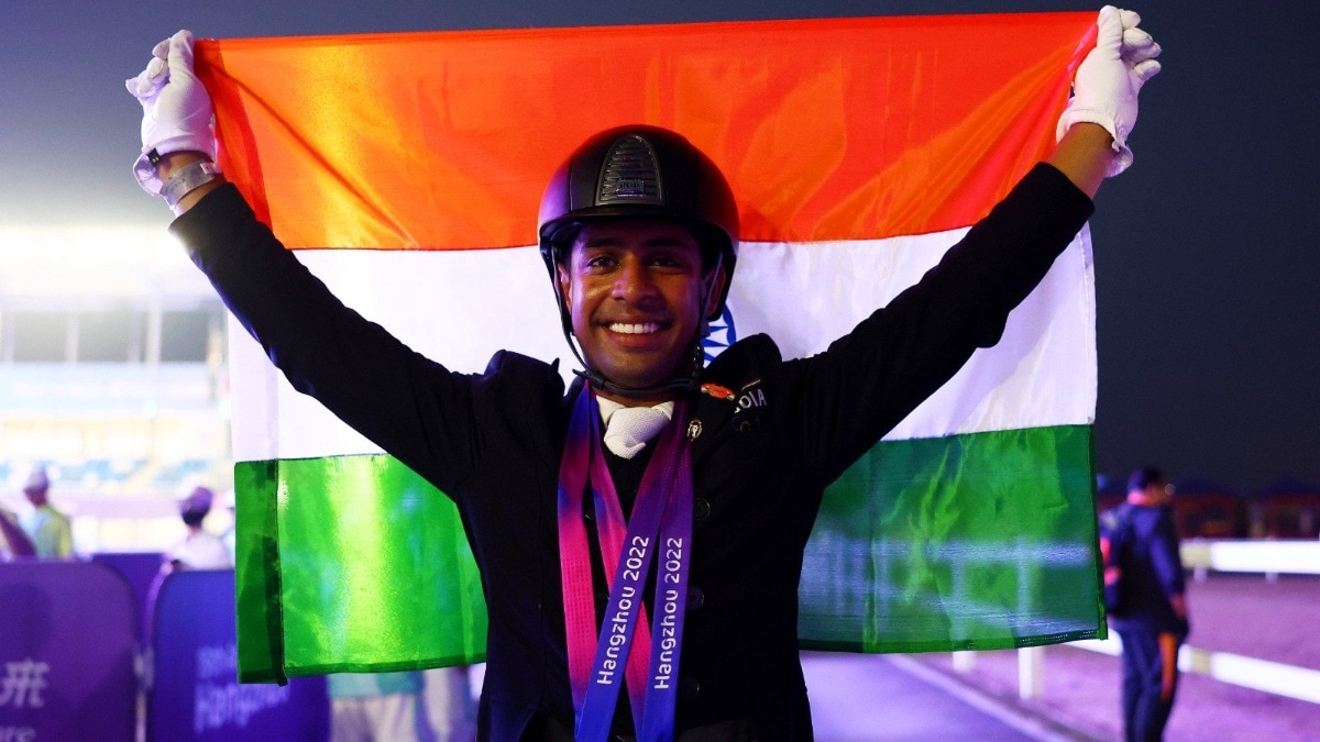 Anush Agarwalla will not be taking part in the Asian Games 2026. (Image: X/@AnushAgarwalla) Anush Agarwalla