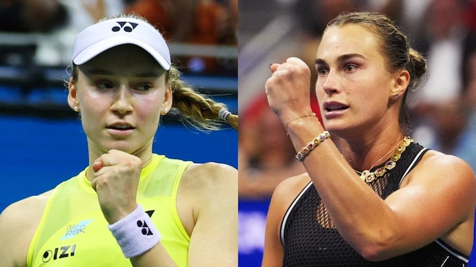 Aryna Sabalenka and Elena Rybakina will face off in the US Open final. Courtesy: Reuters Aryna Sabalenka, Elena Rybakina
