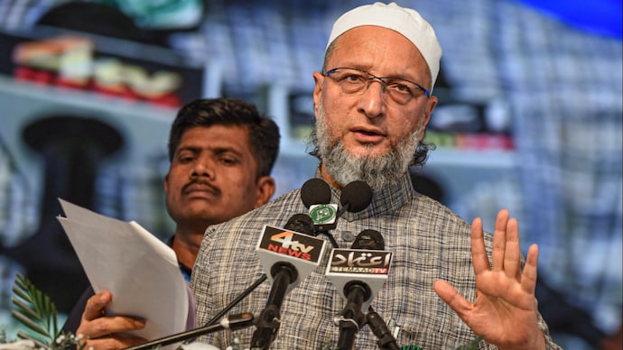 Asaduddin Owaisi slams Amit Shah's UCC push (File Photo-PTI) asaduddin owaisi bjp amit shah UCC uniform civil code challenges implementation in goa