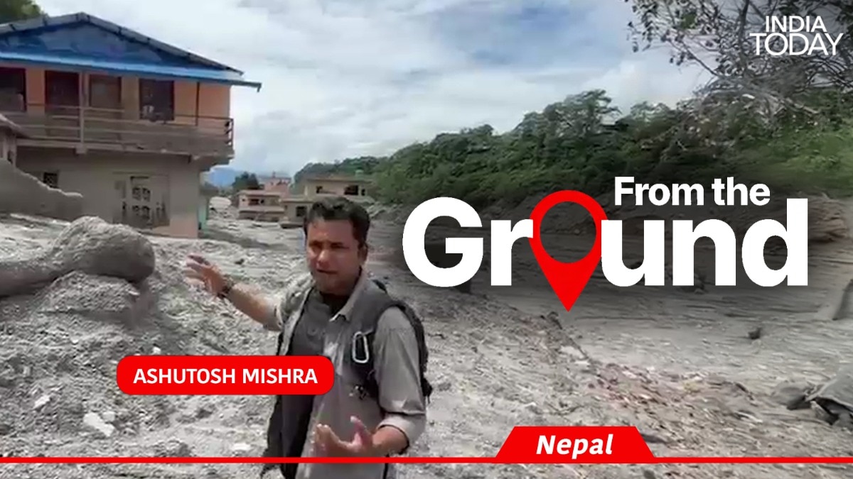 Searching rubble for loved ones: Inside one of Nepal's flood-devastated towns