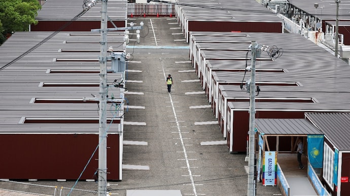 The accomodation facilities at the Asian Games 2026 has come under scrutiny from mutiple delegations. (Image: Reuters) Asian Games 2026 accomodation facility