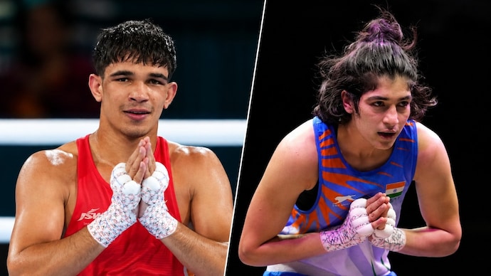 Asian Games: Boxers Parveen Hooda, Ankush Panghal win semifinals; to fight for gold (AP/PTI Photo) Asian Games: Boxers Parveen Hooda, Ankush Panghal