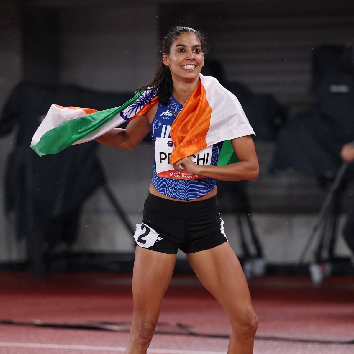 Asian Games: Prachi wins maiden 400m bronze, poses with superstar Salwa Naser