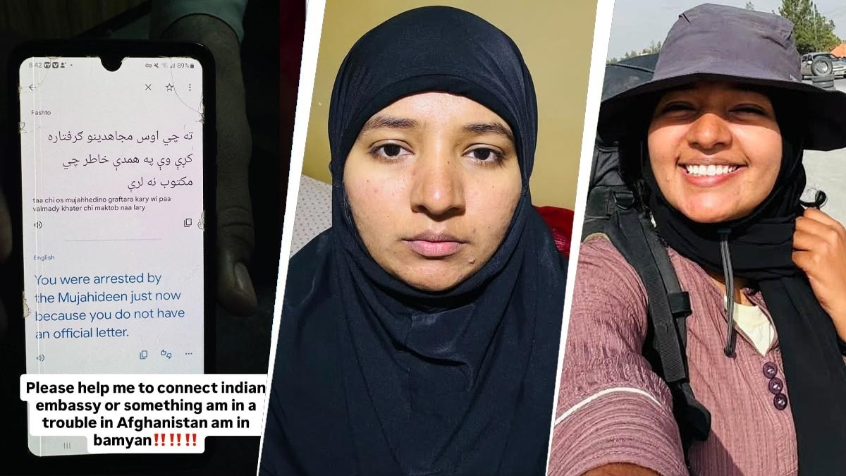 Kerala vlogger claims arrest in Afghanistan, later says Taliban let her leave