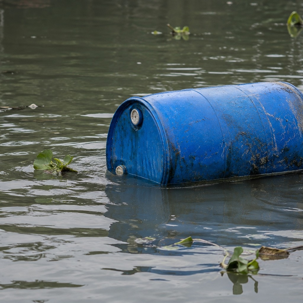 Hindu jeweller's body found in floating blue drum in Bangladesh, murder suspected