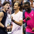 Ben Shelton, Alexander Zverev, Frances Tiafoe Ben Shelton, Alexander Zverev, Frances Tiafoe