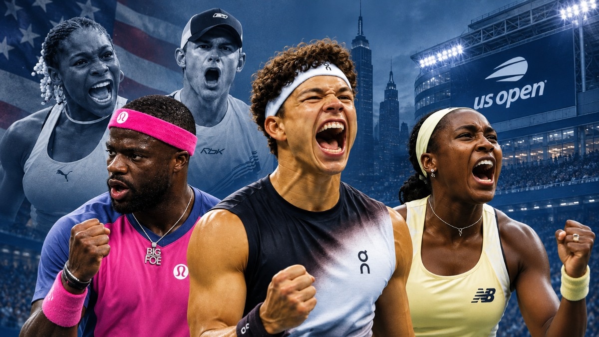 Ben Shelton, Frances Tiafoe, Coco Gauff, Serena Williams, Andy Roddick