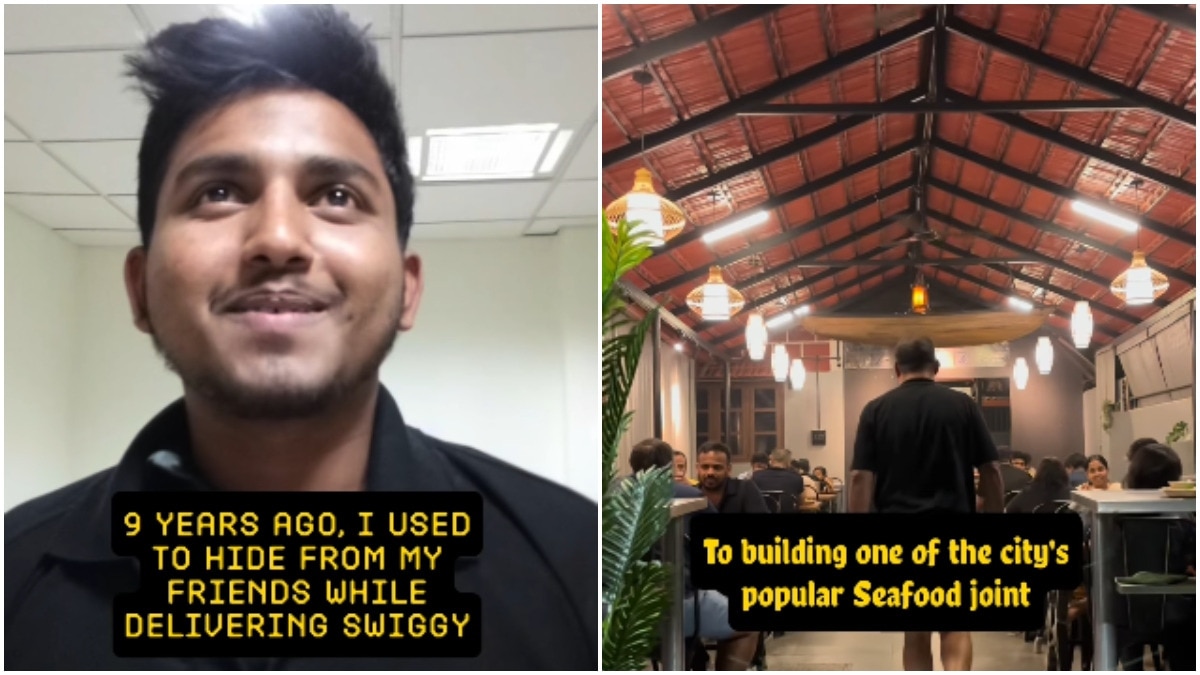Bengaluru man delivered Swiggy orders 9 years ago. Now, he runs a seafood joint