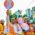 Bhajan Lal Sharma campaigns in Kota, promising better civic amenities and planned urban development. (X/@BhajanlalBjp) Bhajan Lal Sharma campaigns in Kota, promising better civic amenities and planned urban development. (X/@BhajanlalBjp)