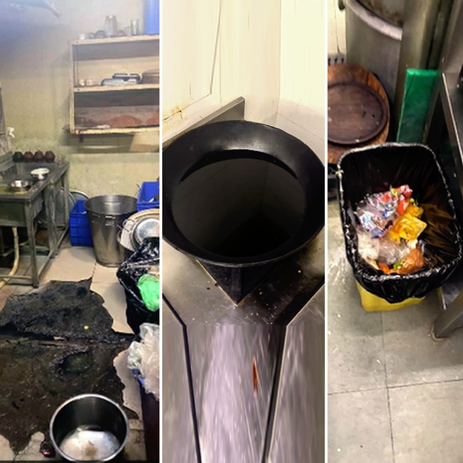 Bhopal food raids
