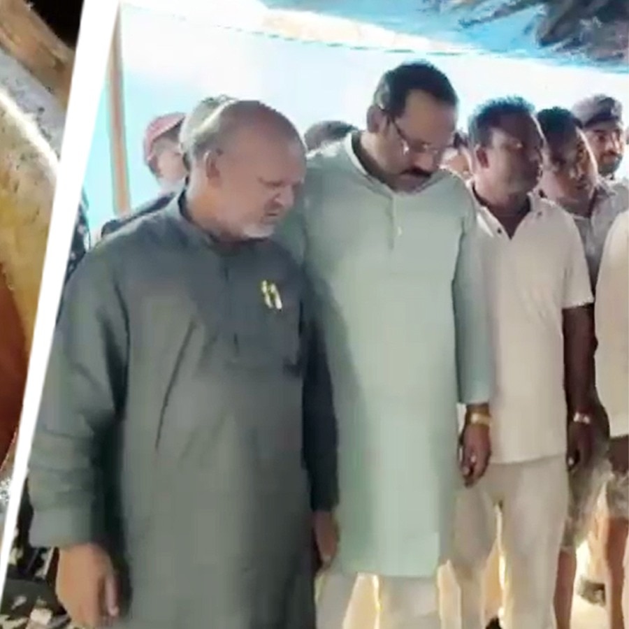 So much water? Minister inspects flood relief kitchen, pulls up cook over dal
