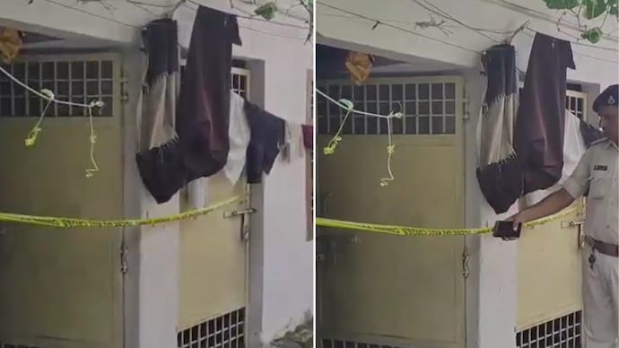 House of Bihar man who was found murdered with eyes gouged out. (Source: ITG)