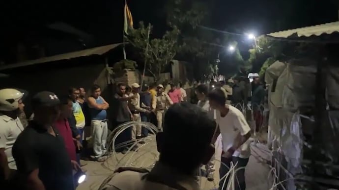 The explosion took place at around 8:15 pm near the gate of Manipur Congress Legislature Party leader residence at Bishnunaha, under Yairipok police station.