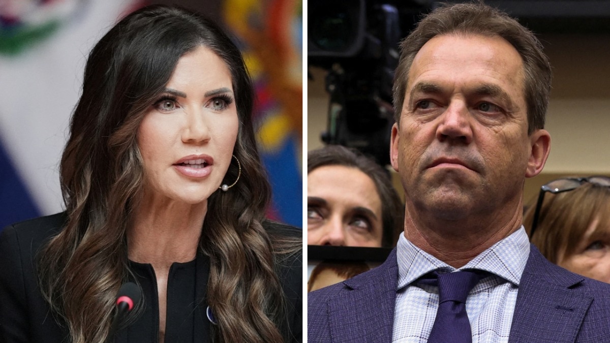 Ex-DHS chief Kristi Noem files for divorce from husband after bimbofication scandal