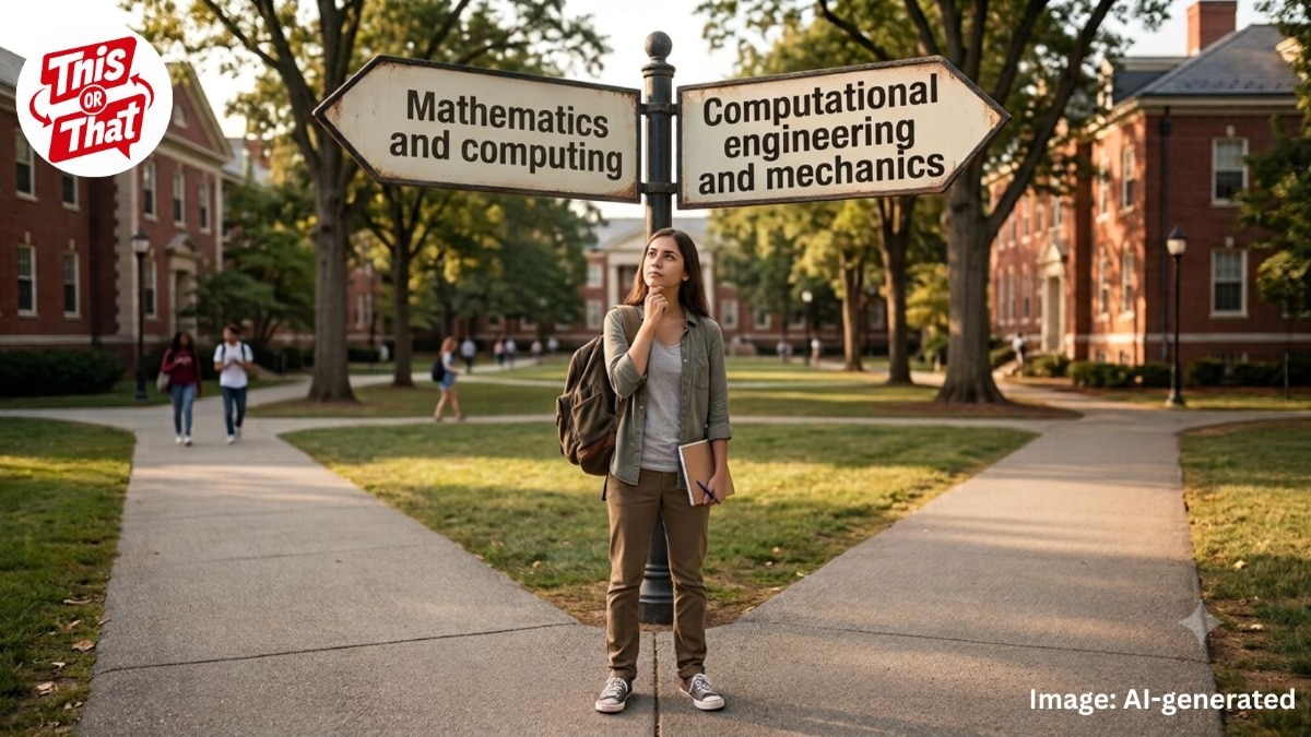 BTech in Mathematics and Computing or Computational Engineering and Mechanics compared