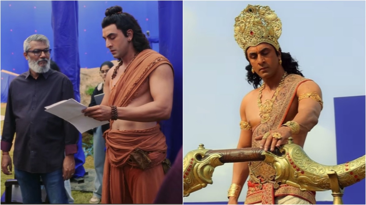 Inside Ramayana shoot: BTS video shows Ranbir's transformation into Lord Rama