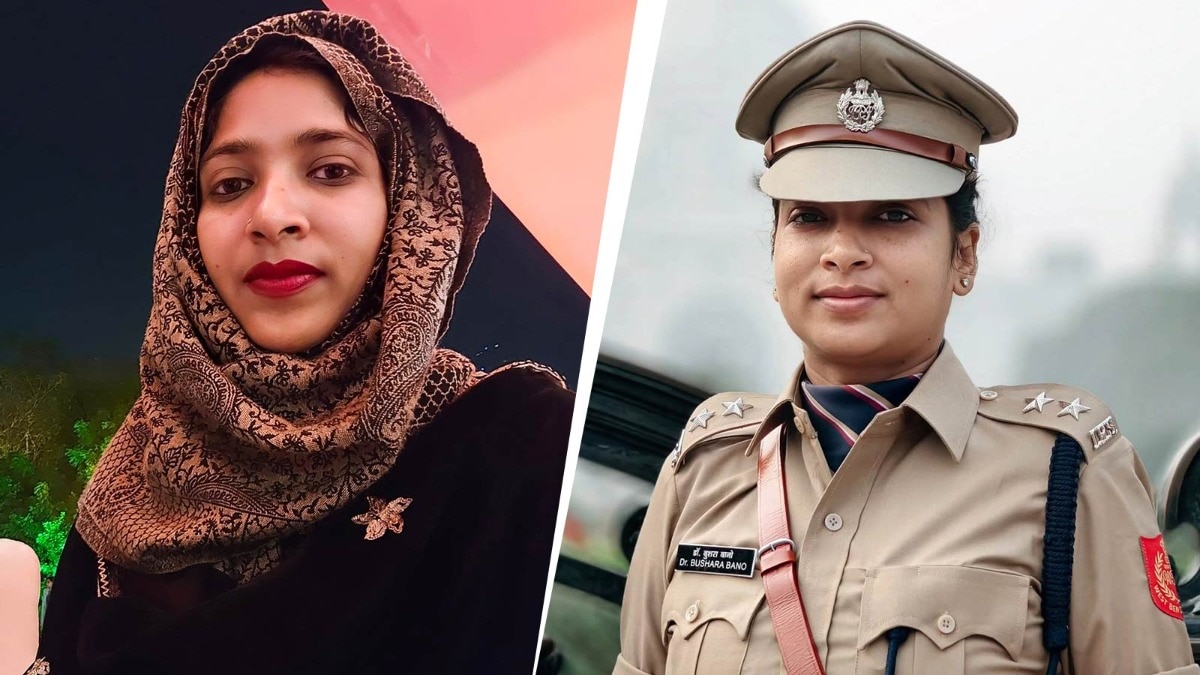 Bushra Bano, a 2021-batch IPS officer, is a native of UP's Kannauj Bushra Bano, a 2021-batch IPS officer, is a native of UP's Kannauj