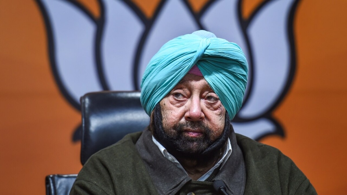 Ex-Punjab Chief Minister Captain Amarinder Singh (File Photo: PTI) Captain Amarinder Singh