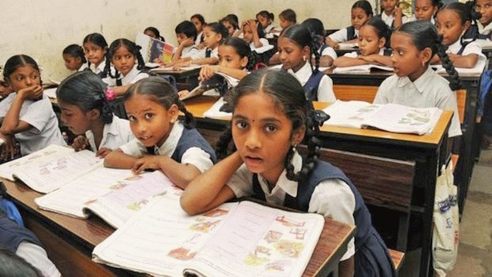 A total of 1,075 grammatical, typographical and spelling errors, along with five factual and conceptual errors, were found across different school textbooks (Photo: PTI) CBSE three-language policy update: 7 big clarifications