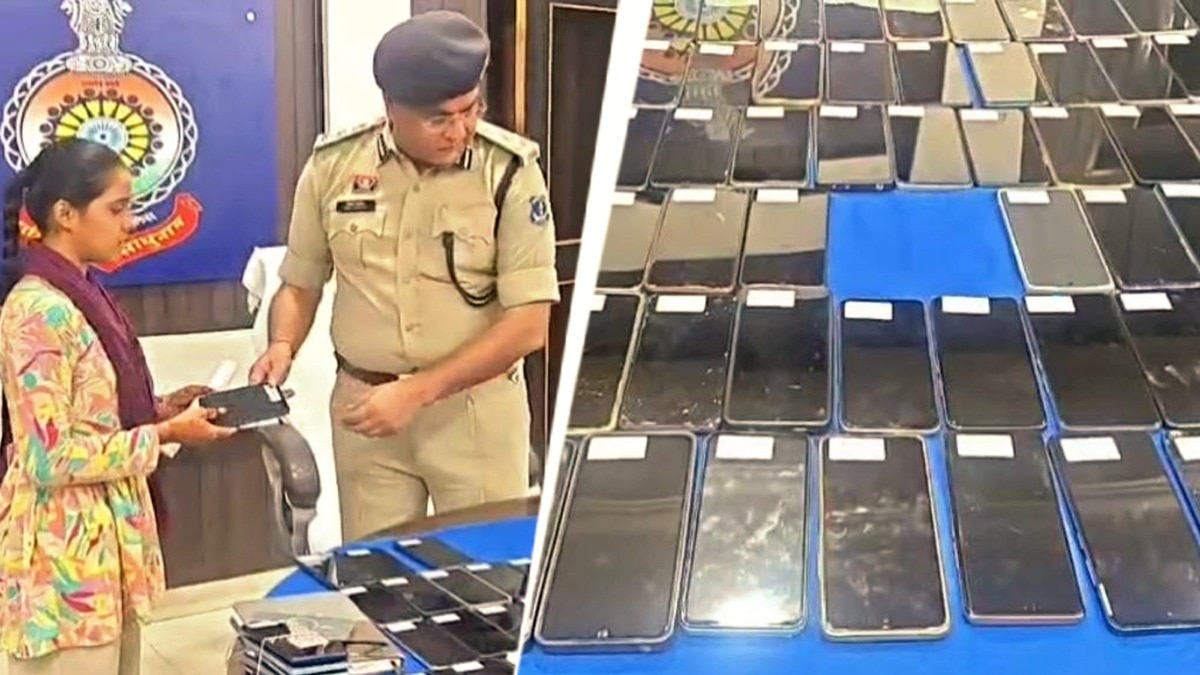 Chhattisgarh cops recover 200 missing phones worth Rs 40 lakh in major drive