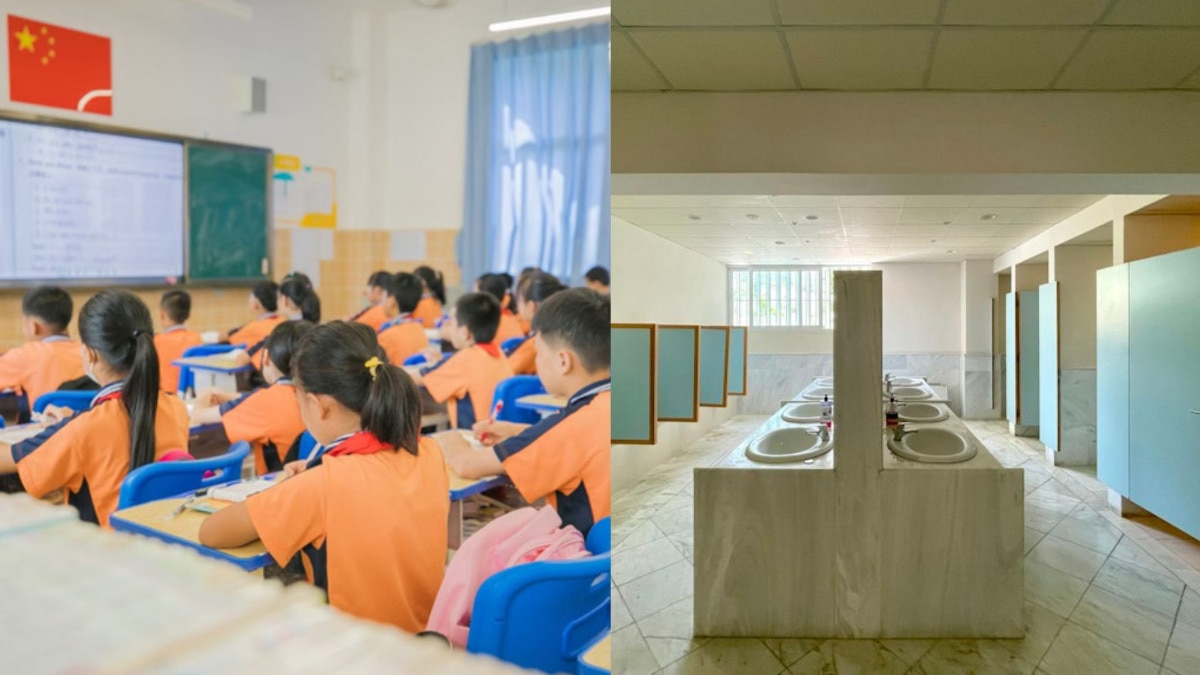 Chinese school's strict bathroom rule allows just 1 toilet break per term