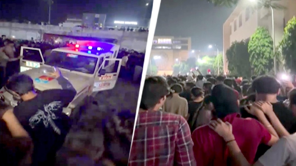Rumours of a ‘ghost’ and two missing female students triggered protests and vandalism at Chitkara University in Patiala. Chitakara University