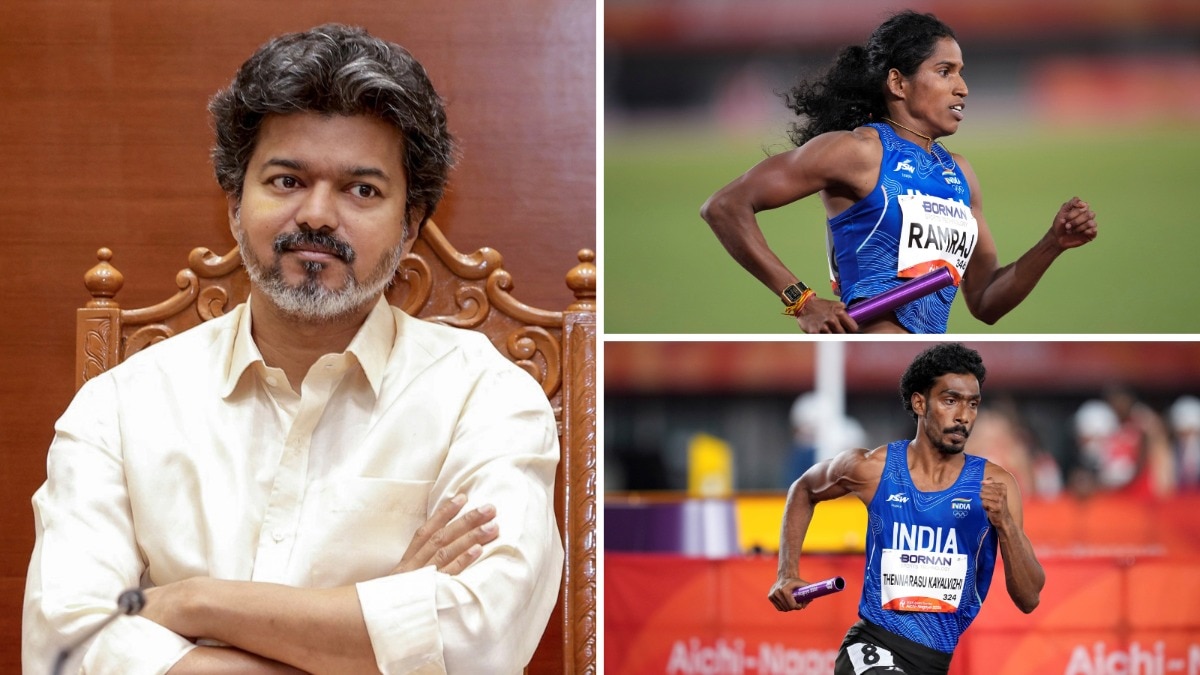 CM Vijay continues rewarding TN athletes, announces Rs 50 lakh for relay medallists