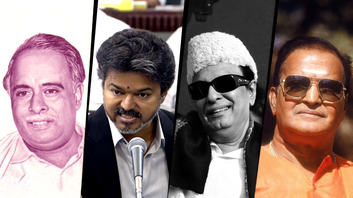 Anna, MGR, NTR, Vijay: TVK chief counts himself among Tamil Nadu heavyweights