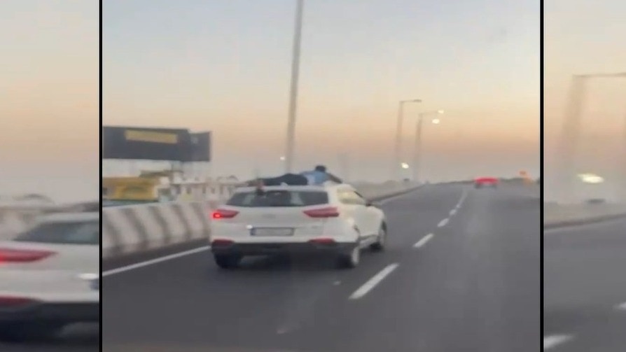Tamil Nadu cop's daring 40-km ride on car roof ends in gutkha smugglers' arrest