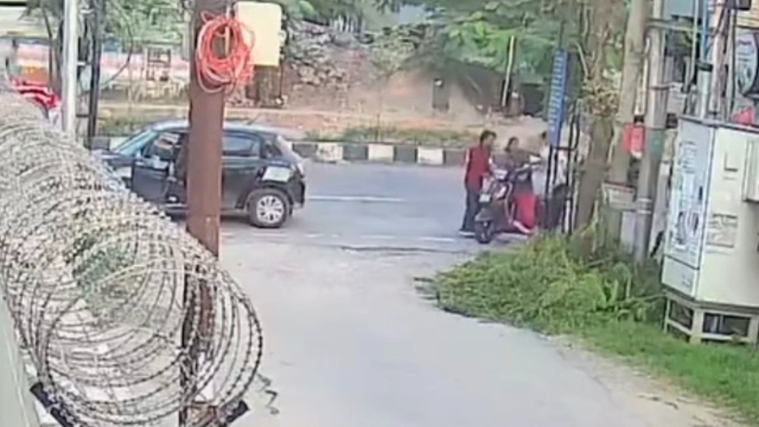 Woman dragged towards car in Dehradun abduction bid, CCTV captures incident