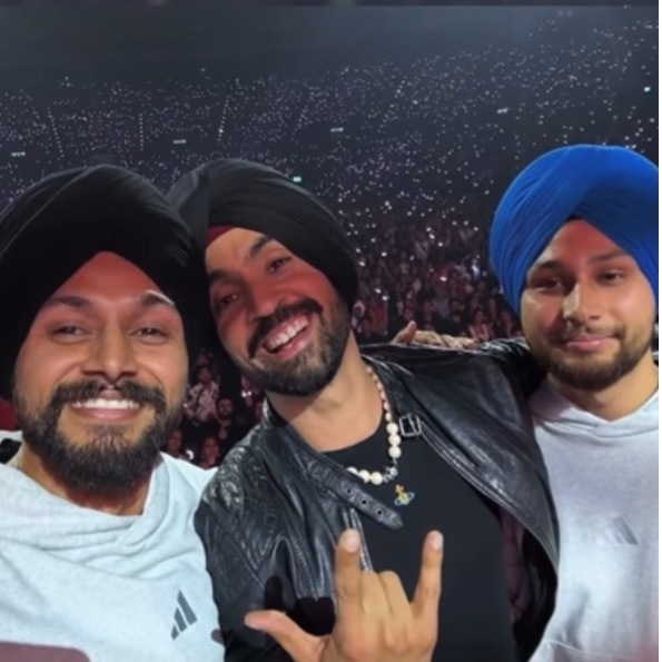 Diljit Dosanjh bows in respect, honours construction workers at Birmingham show