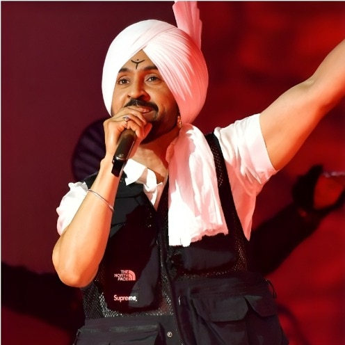 Diljit Dosanjh and Nusrat Fateh Ali Khan