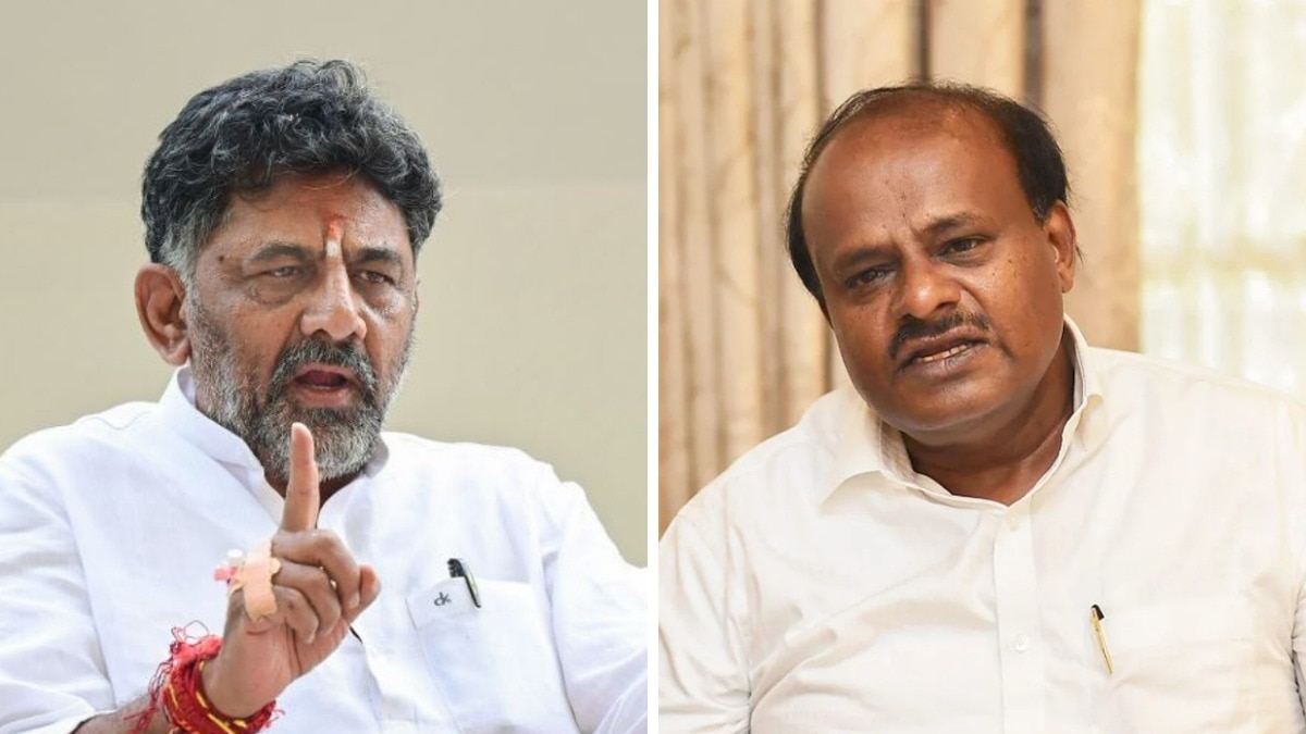 Can't I own property? DK Shivakumar hits back at Kumaraswamy's scam charge