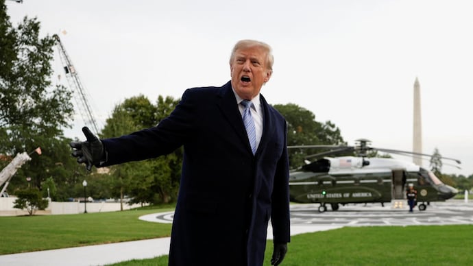 US President Donald Trump reportedly told his staff the bombing campaign against Iran was likely to resume after the November midterm polls. (File photo: Reuters) Donald Trump
