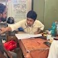 Dr Arijit treats patients in flooded Malda hospital Dr Arijit treats patients in flooded Malda hospital